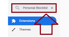 Personal Blocklist