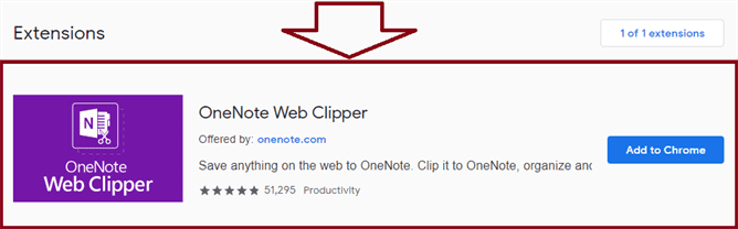 OneNote Web Clipper
