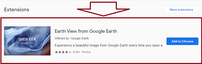 Earth View from Google Earth 