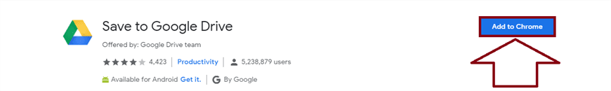 Save To Google Drive 