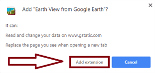 Earth View from Google Earth 