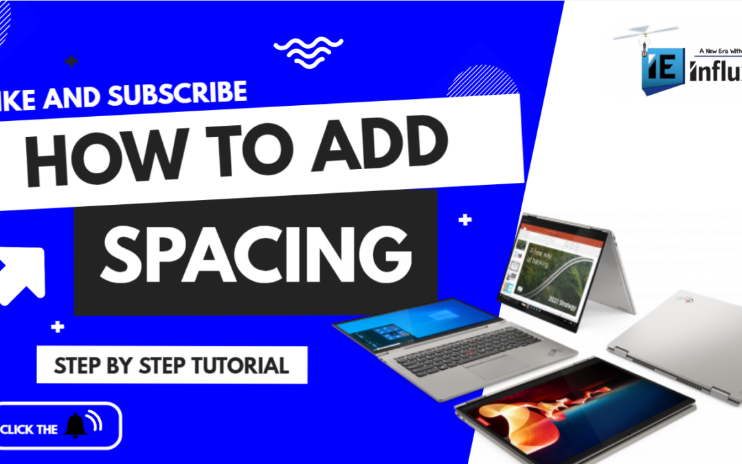 How to add spacing to your section on Influx Plus