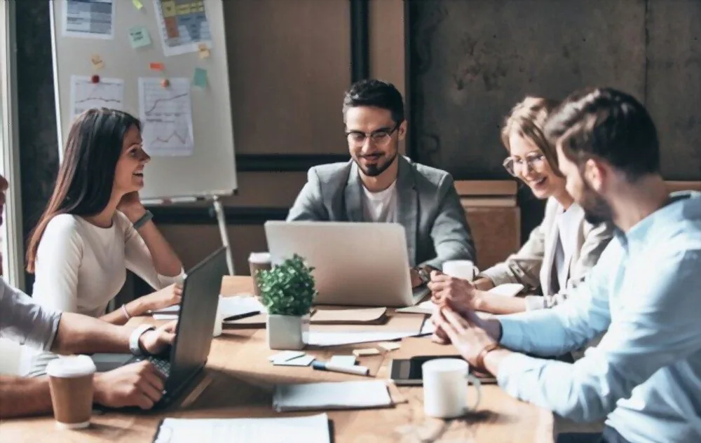 Influx website services presented as a connected digital experience