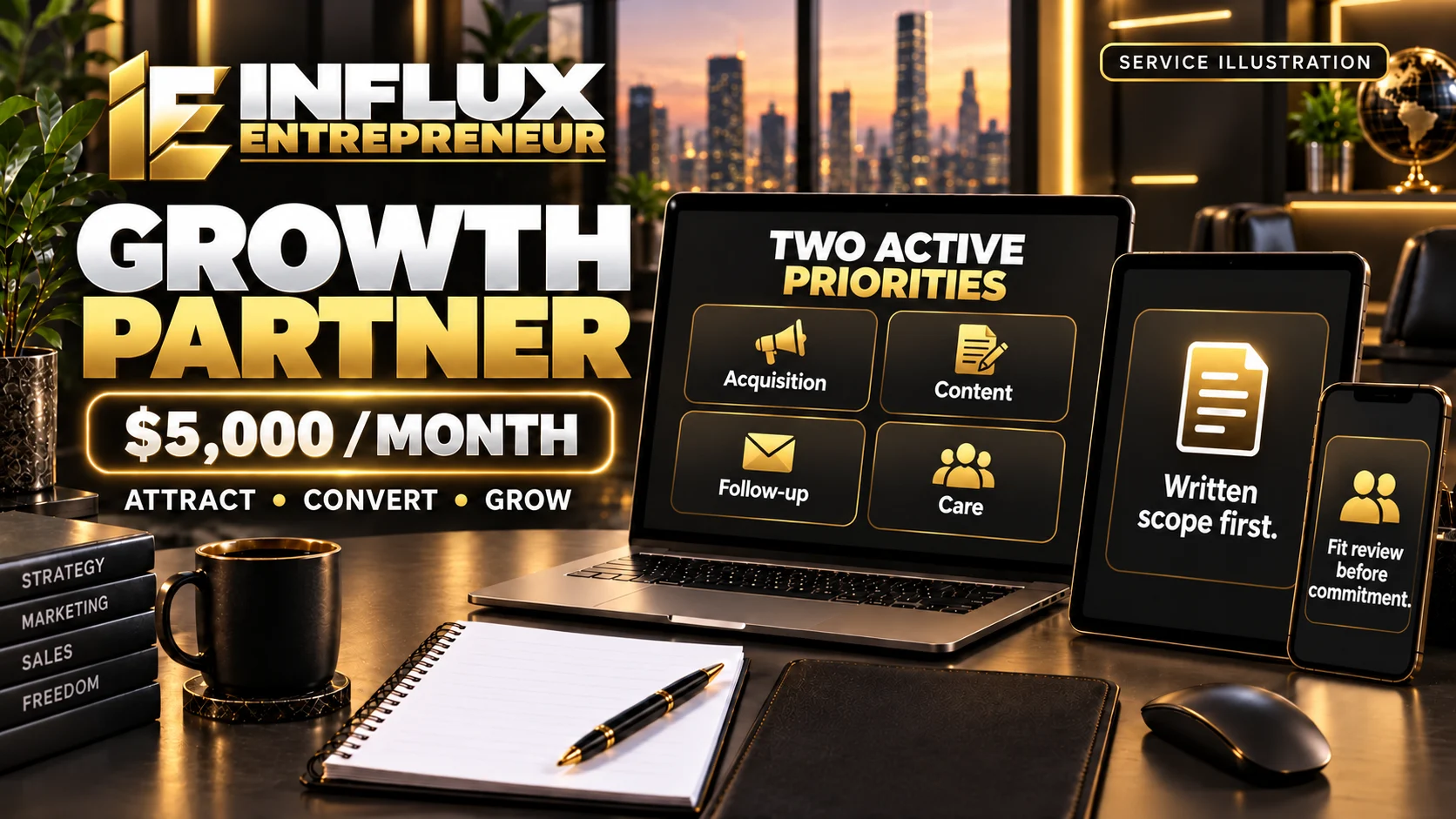 Growth Partner business development system