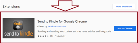 send to kindle app for chrome