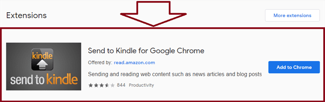 send to kindle for chrome