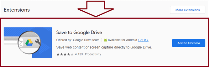 Save To Google Drive 