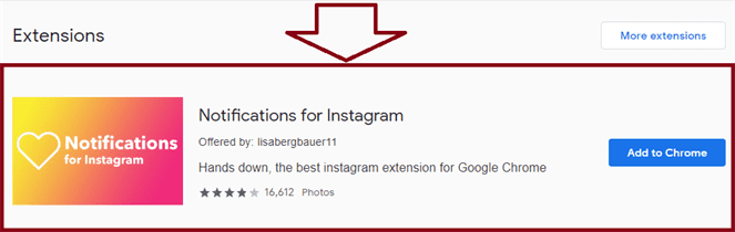 Notifications for Instagram