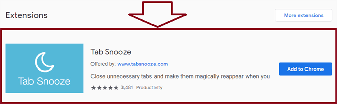 Tab Snooze 