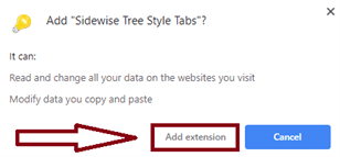 Sidewise Tree Style Tabs