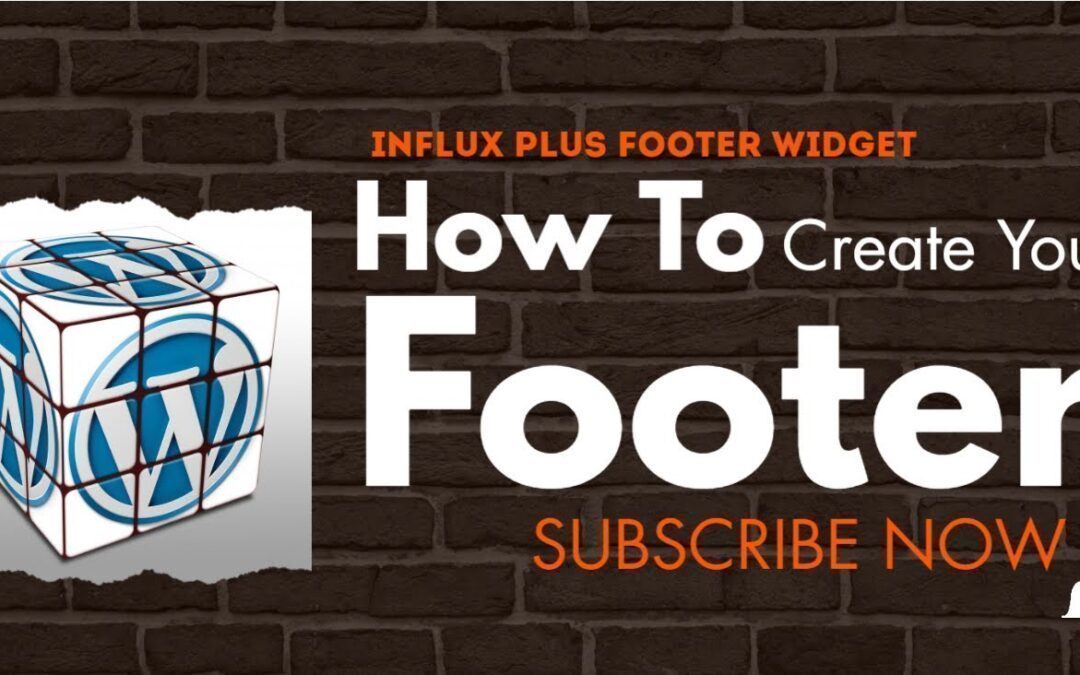 How to add a footer to your website using Influx Plus